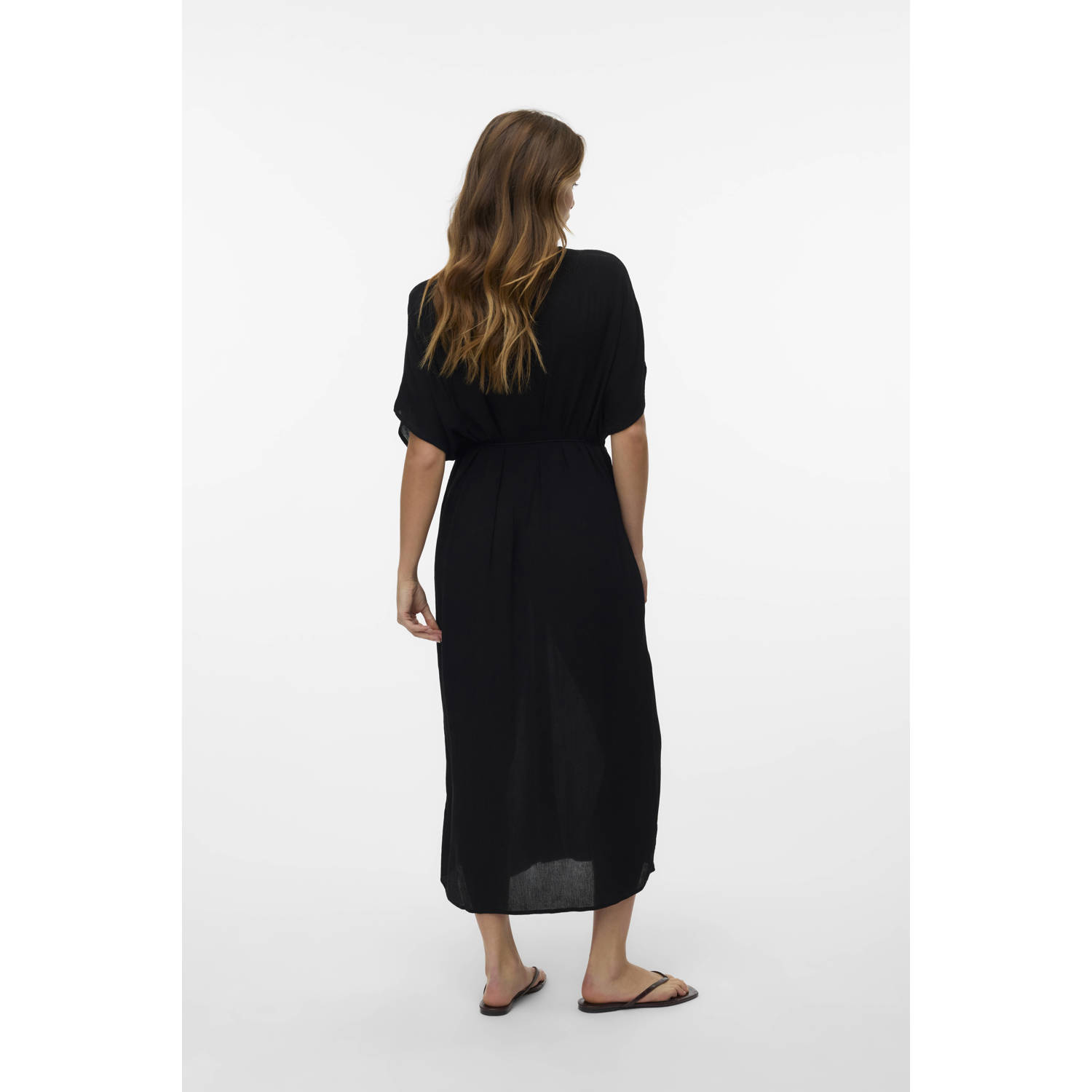 VERO MODA blousejurk zwart