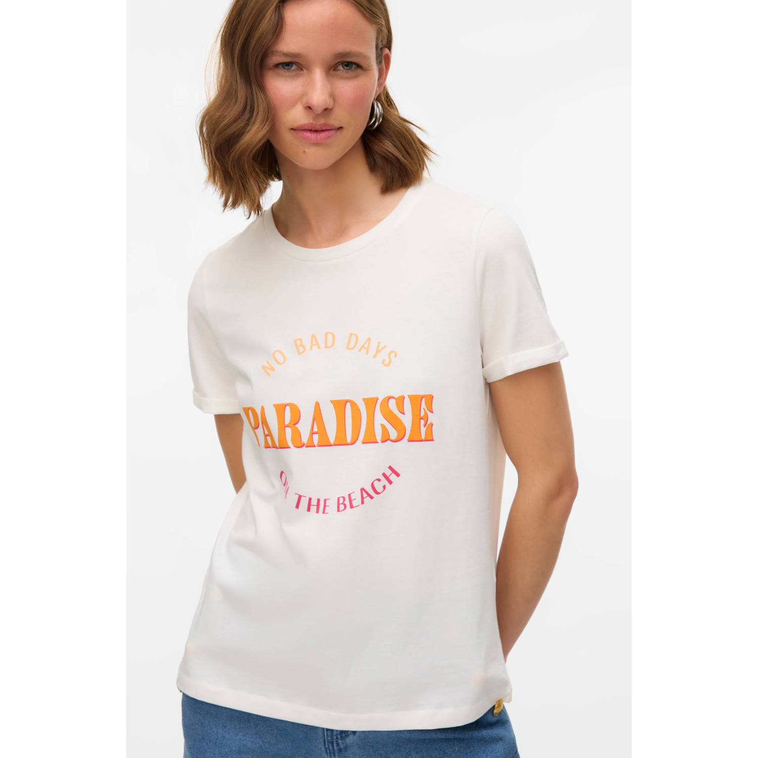 VERO MODA T-shirt wit