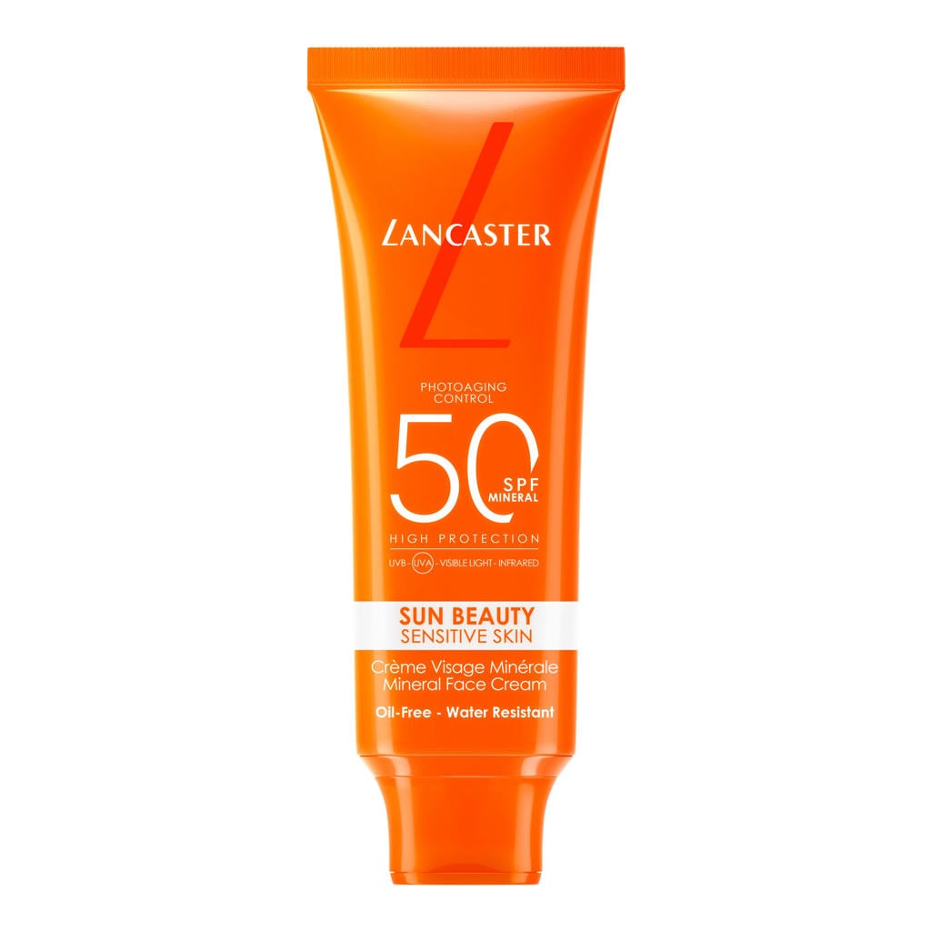 Lancaster Sun Beauty Sensitive Skin Mineral Face Cream SPF50 - 50 ml
