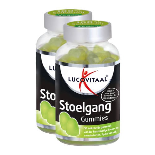 Lucovitaal Stoelgang Gummies -Duopack afbeelding