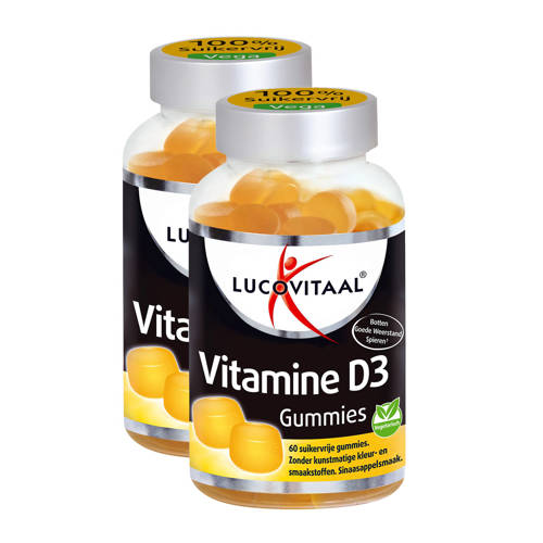 Lucovitaal D3 Vitamine Gummies -Duopack afbeelding