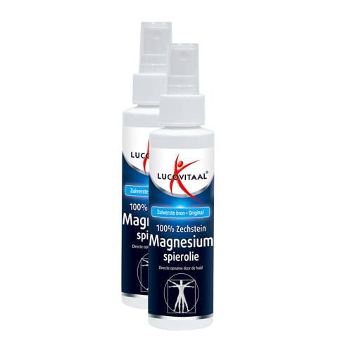 Lucovitaal Magnesium Spierolie spray (Zechstein) -Duopack afbeelding