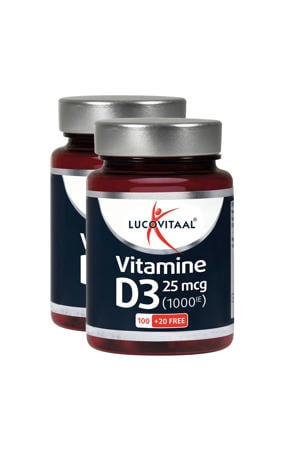 vitamine D3 25mcg (1000IE) - 120 kauwtabletjes