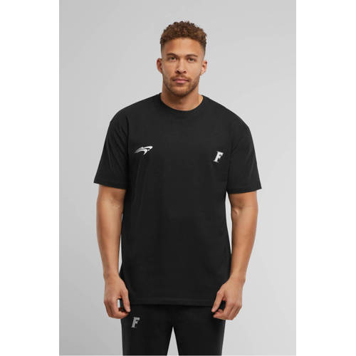 Upscale T-shirt met backprint zwart afbeelding