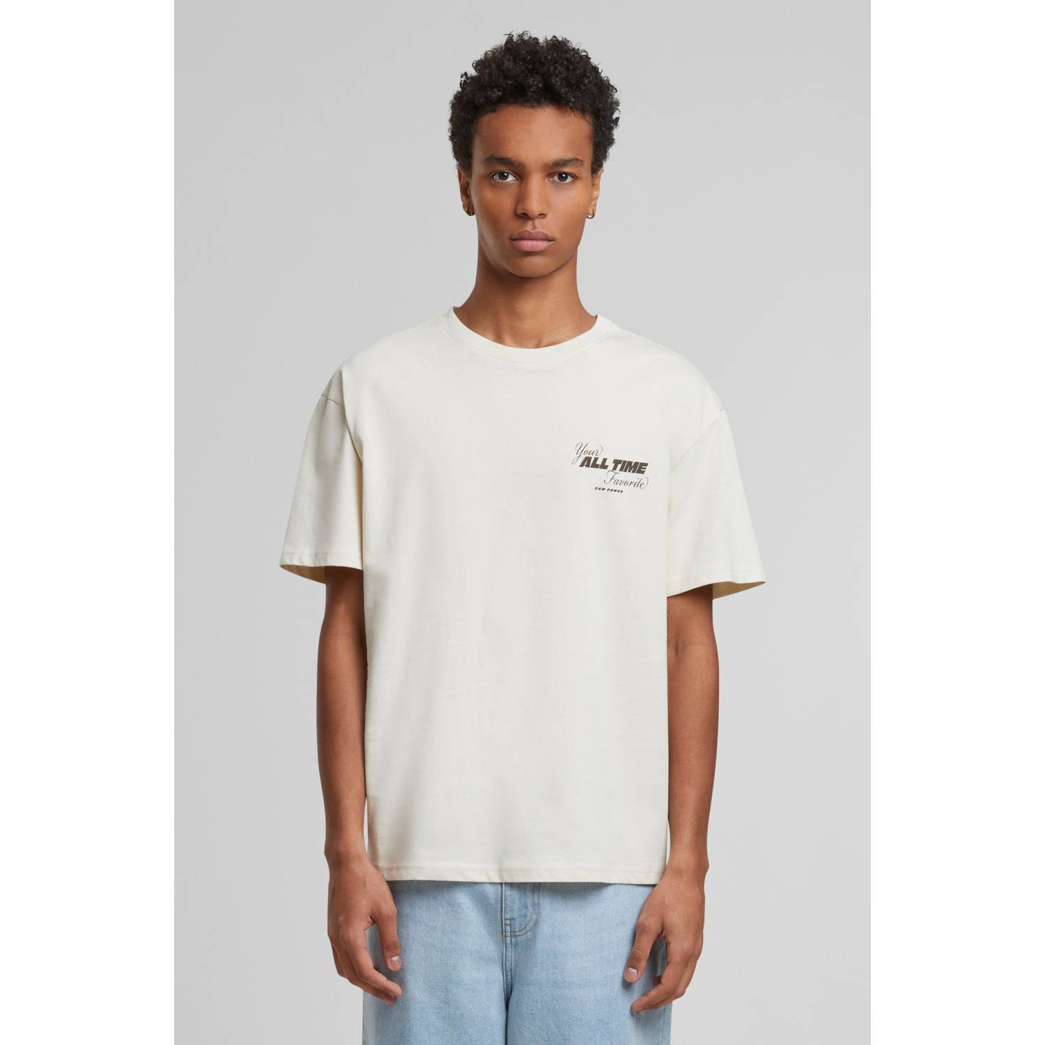 Mister Tee T-shirt beige
