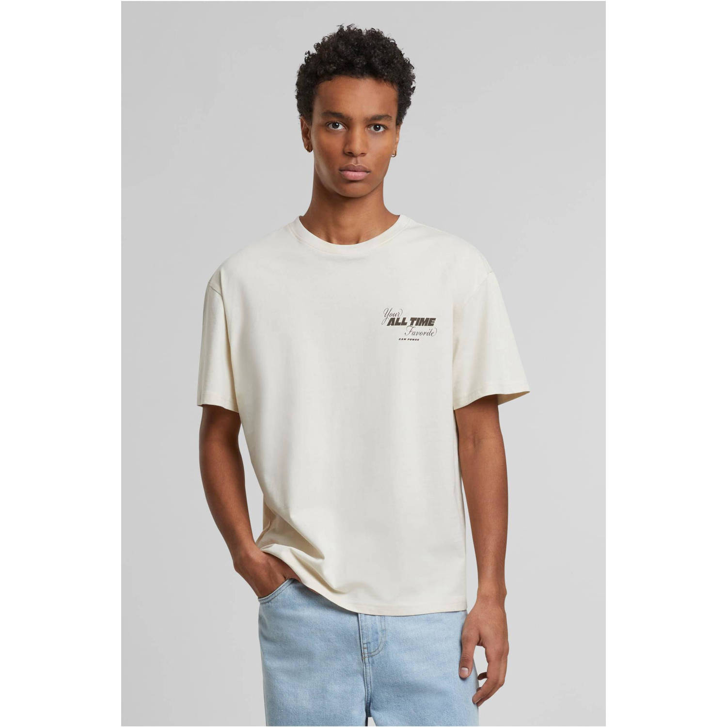 Mister Tee T-shirt beige