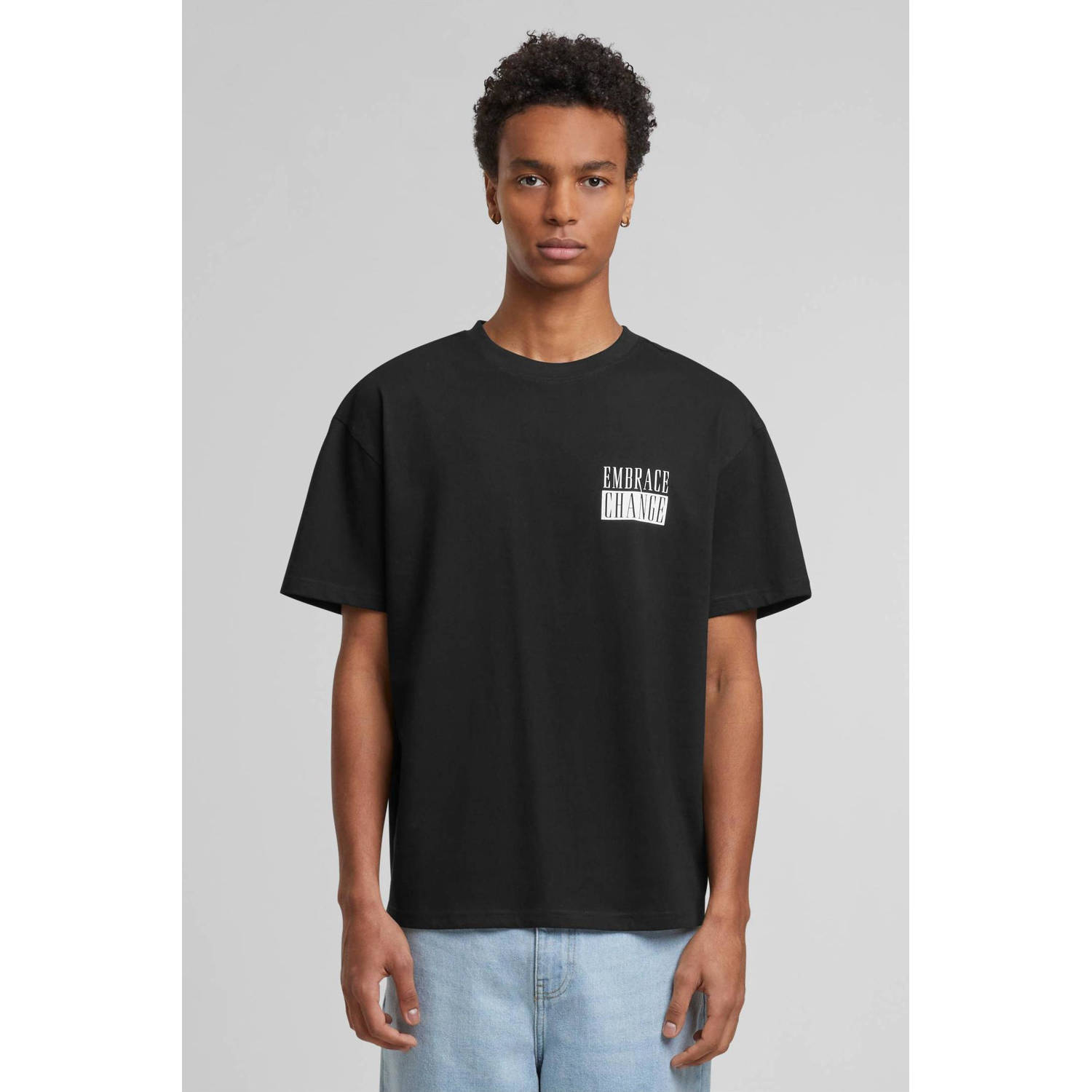 Mister Tee T-shirt zwart