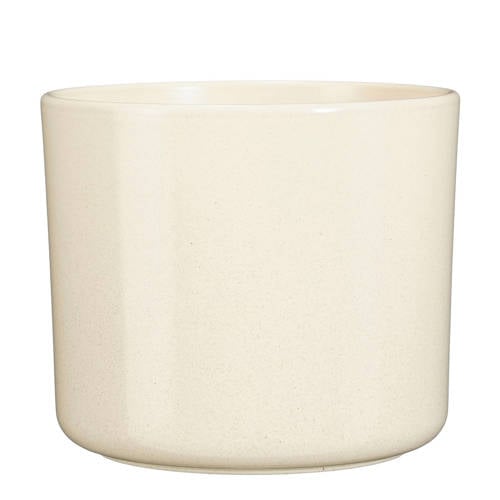 Mica Decorations bloempot Fedor ecru (28x25,5 cm) afbeelding