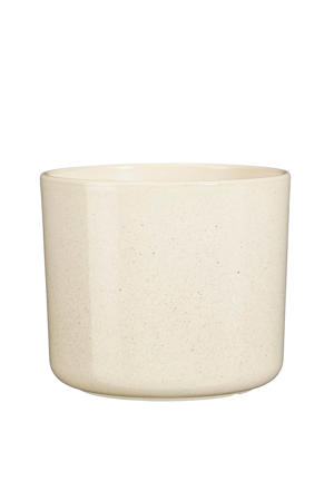 bloempot Fedor ecru (19,5x17,5 cm)