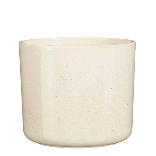Mica Decorations bloempot Fedor ecru (19,5x17,5 cm) afbeelding