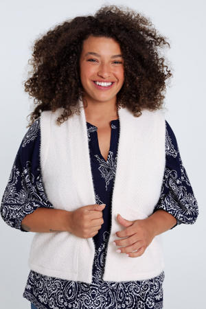 gilet ecru