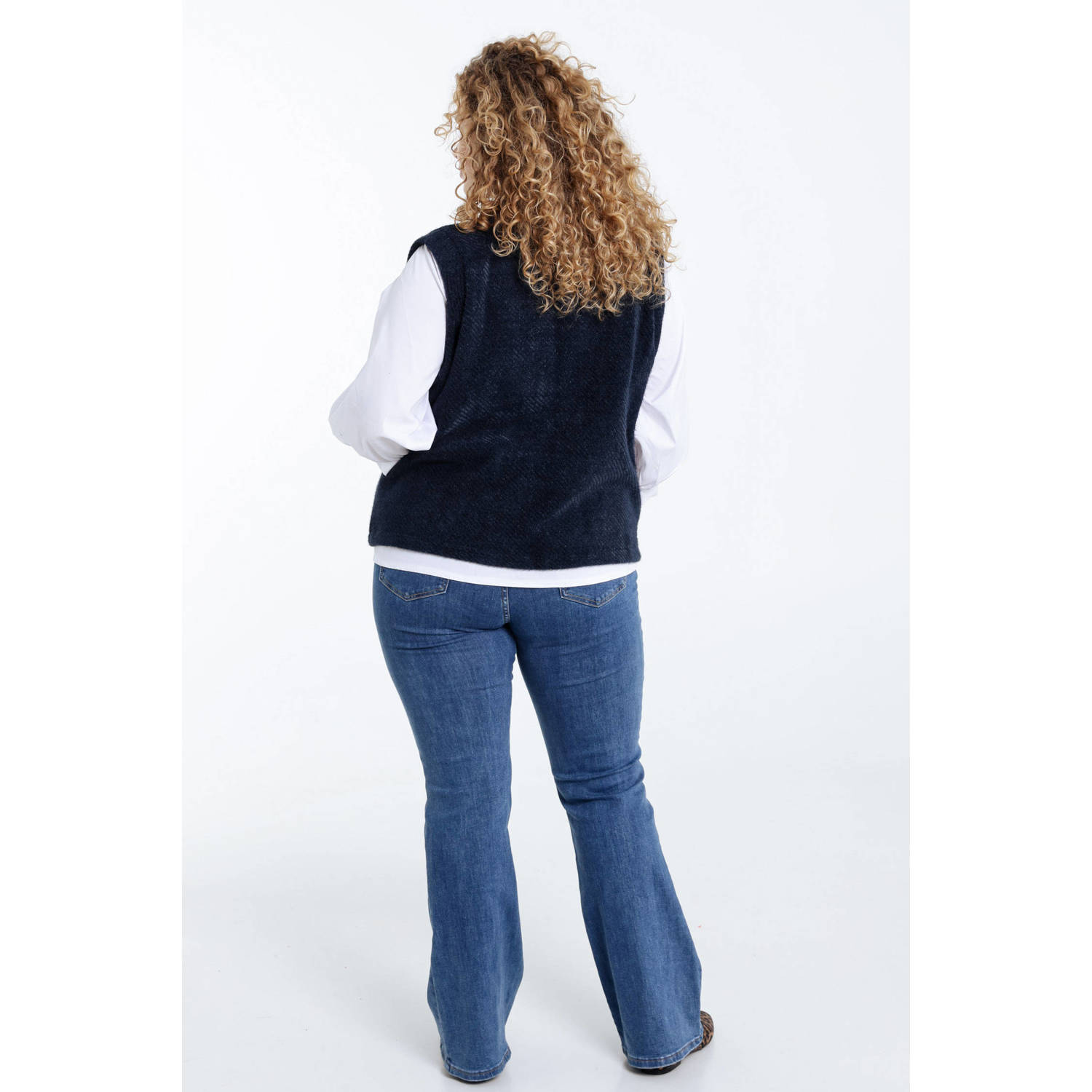 Paprika gilet marine