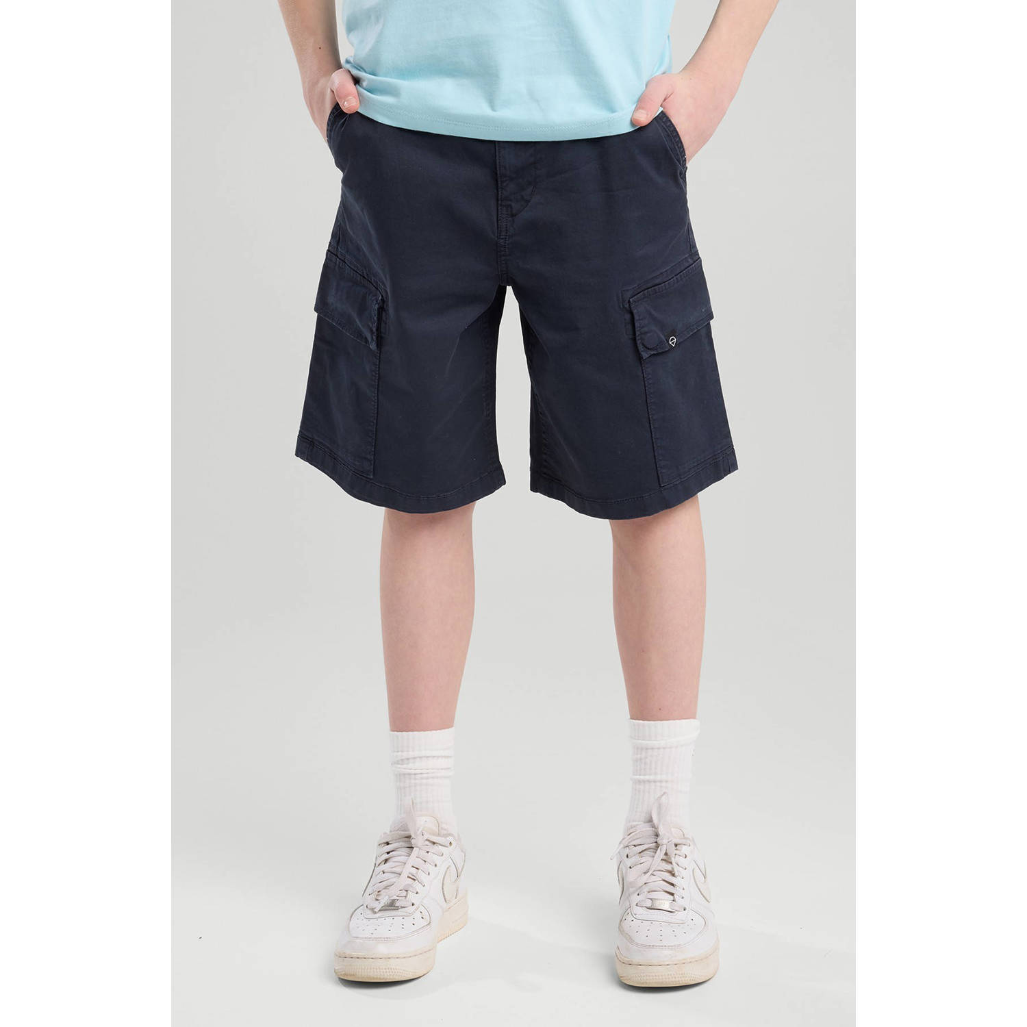 America Today cargo short donkerblauw