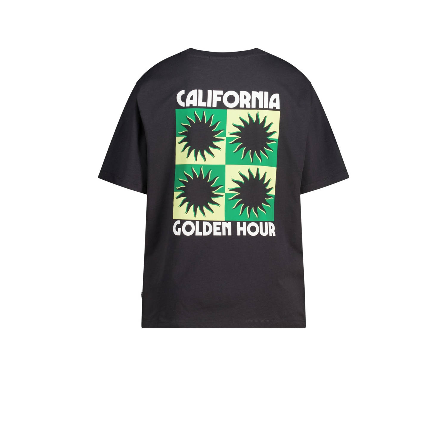 America Today T-shirt zwart