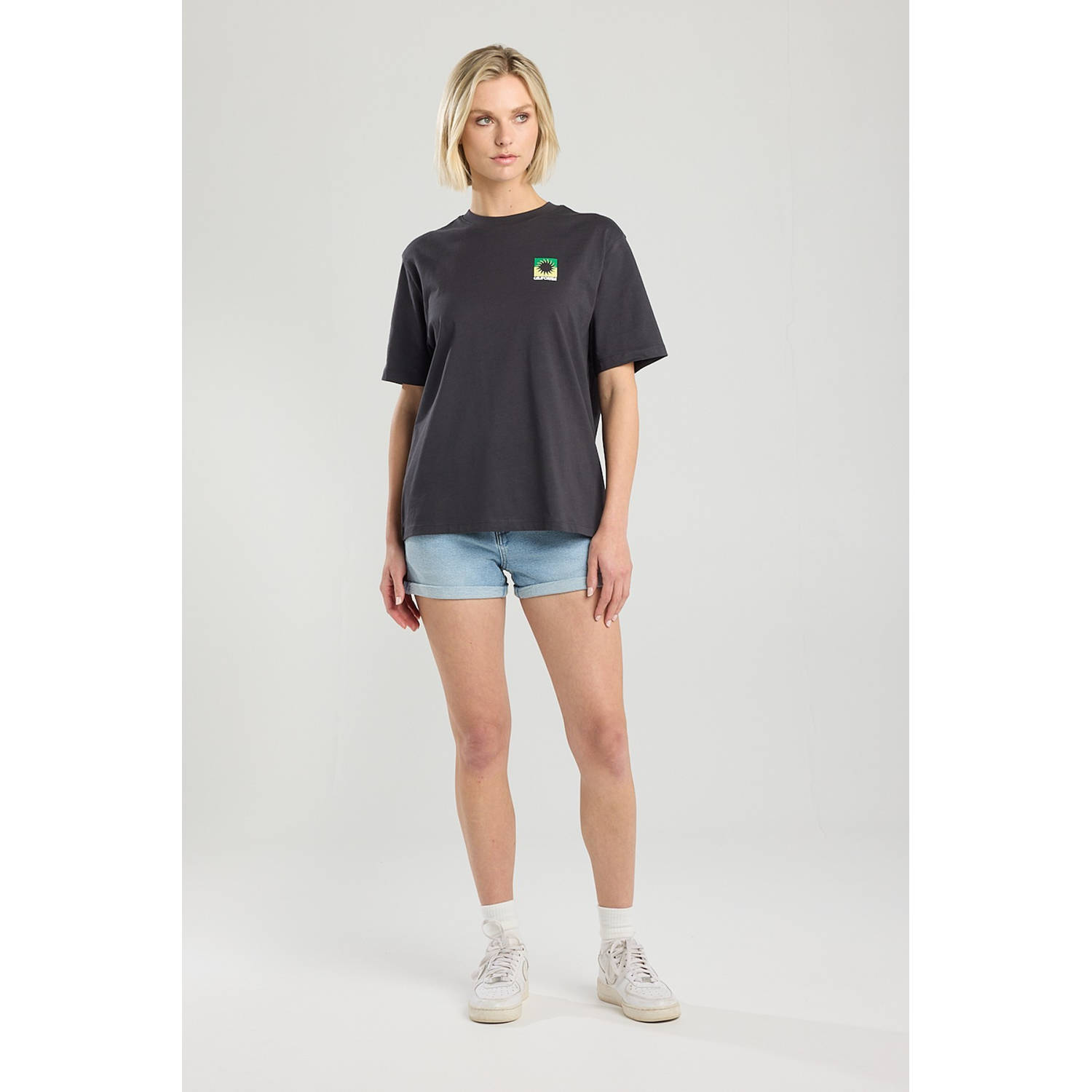 America Today T-shirt zwart