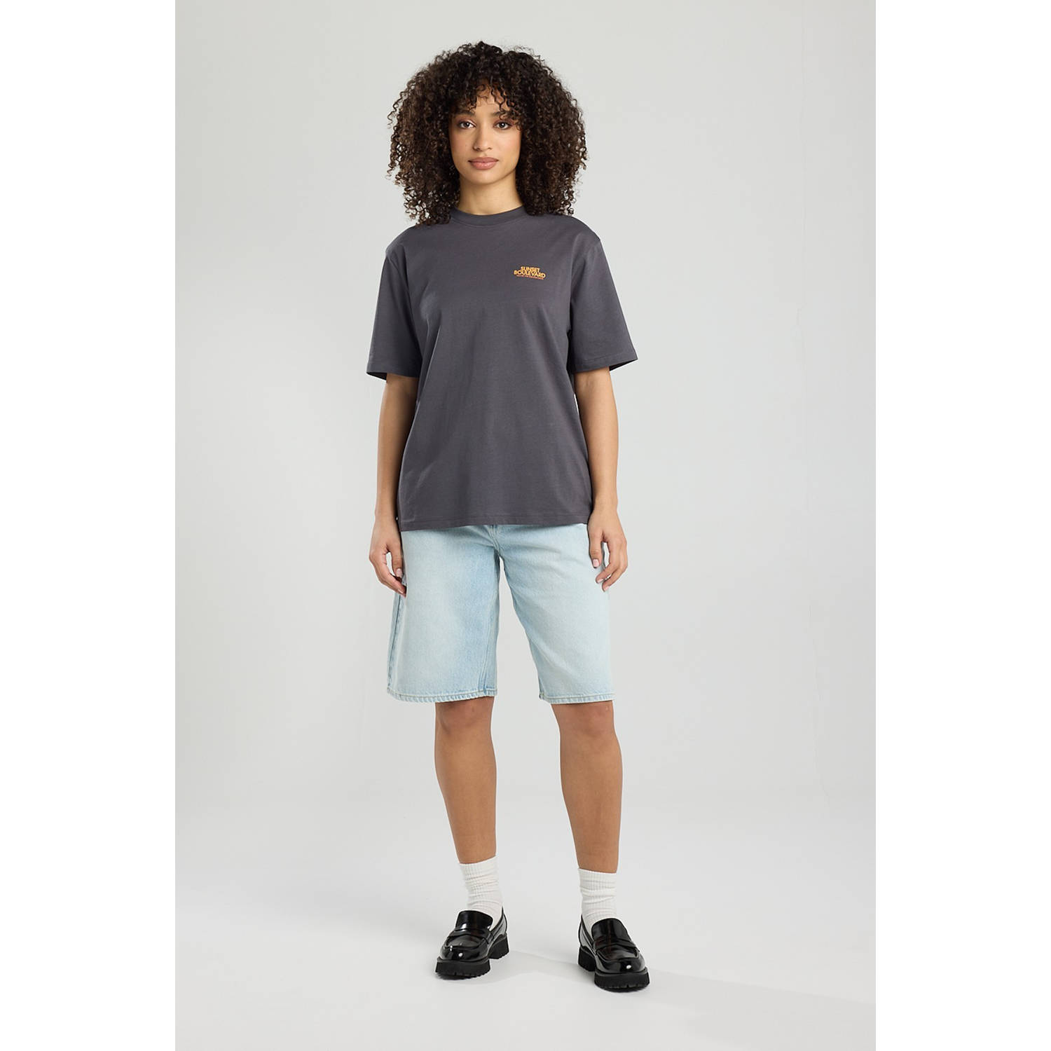 America Today T-shirt grijs