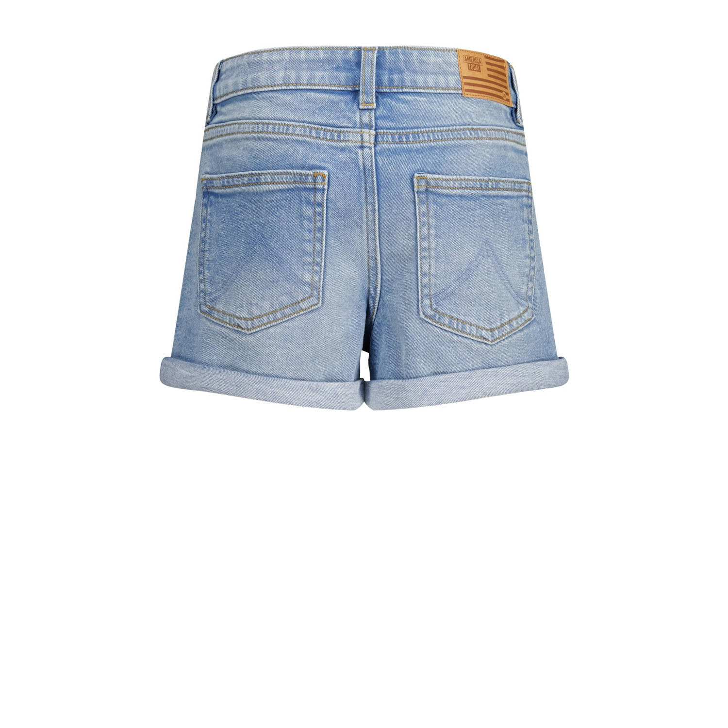 America Today denim short light blue denim
