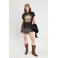 Cache Cache skort black denim