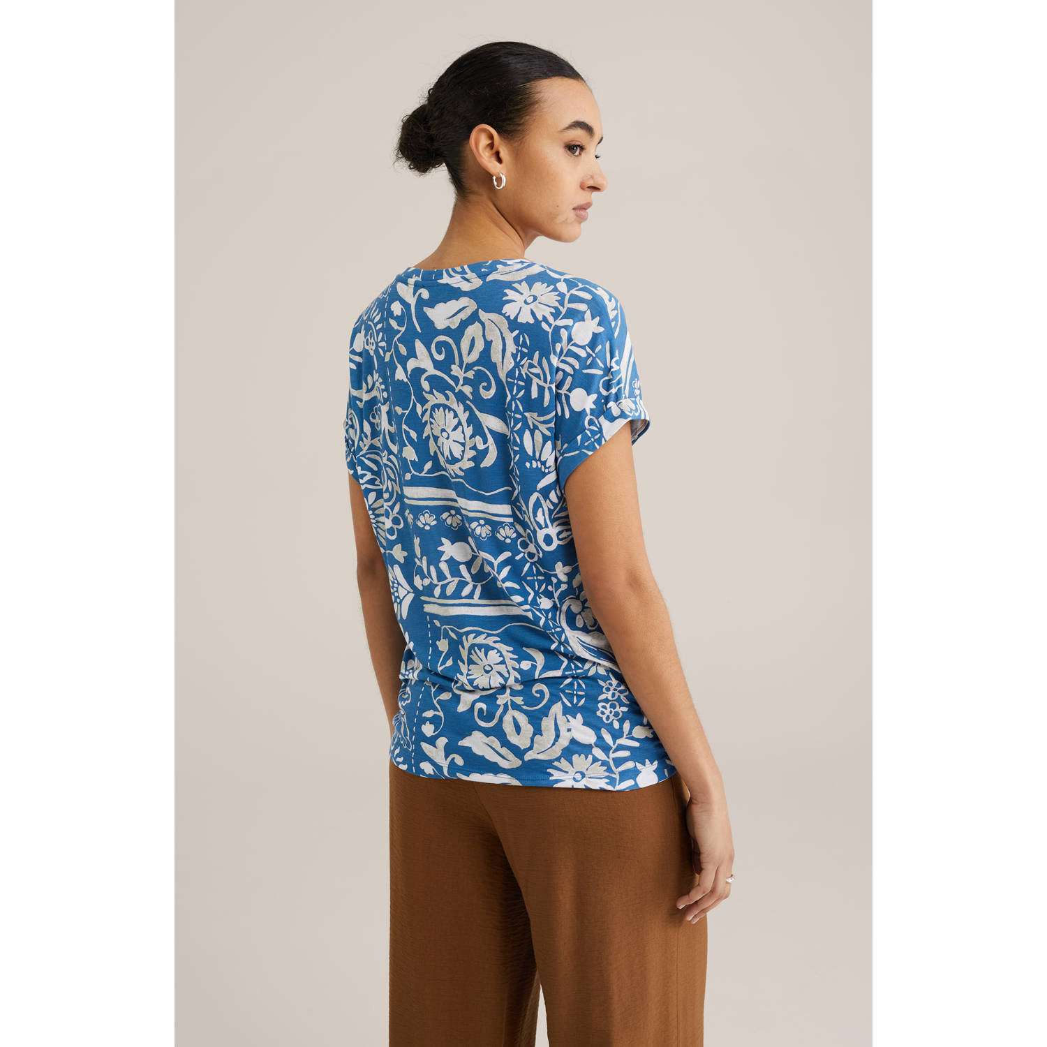 WE Fashion top blauw