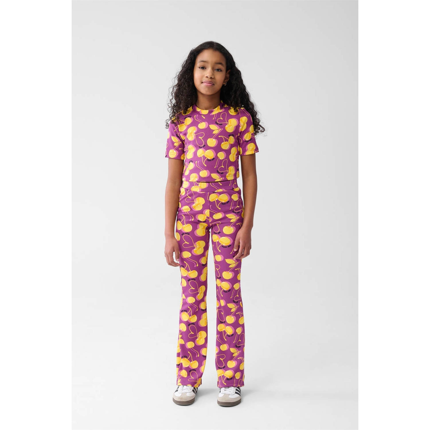 Shoeby flared legging paars
