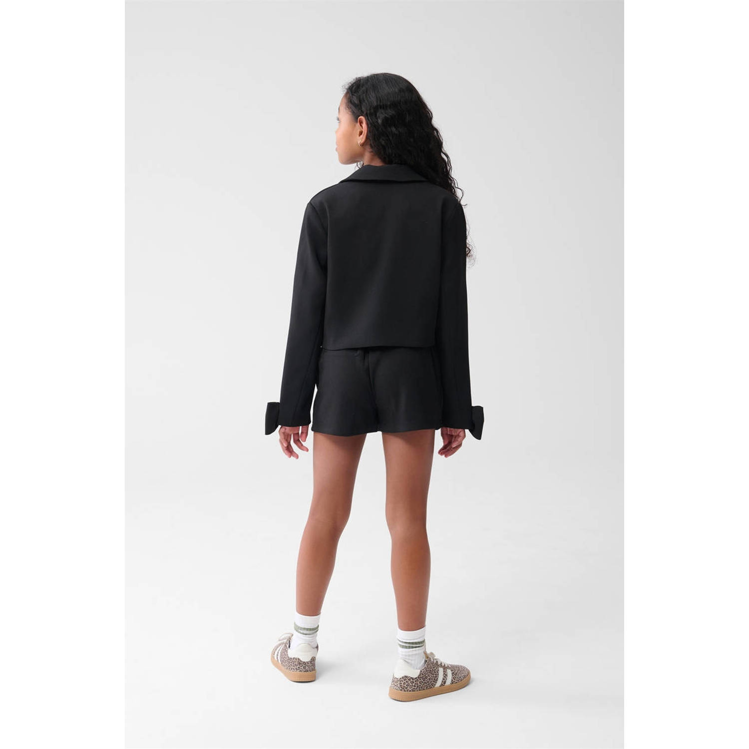 Shoeby cropped blazer zwart