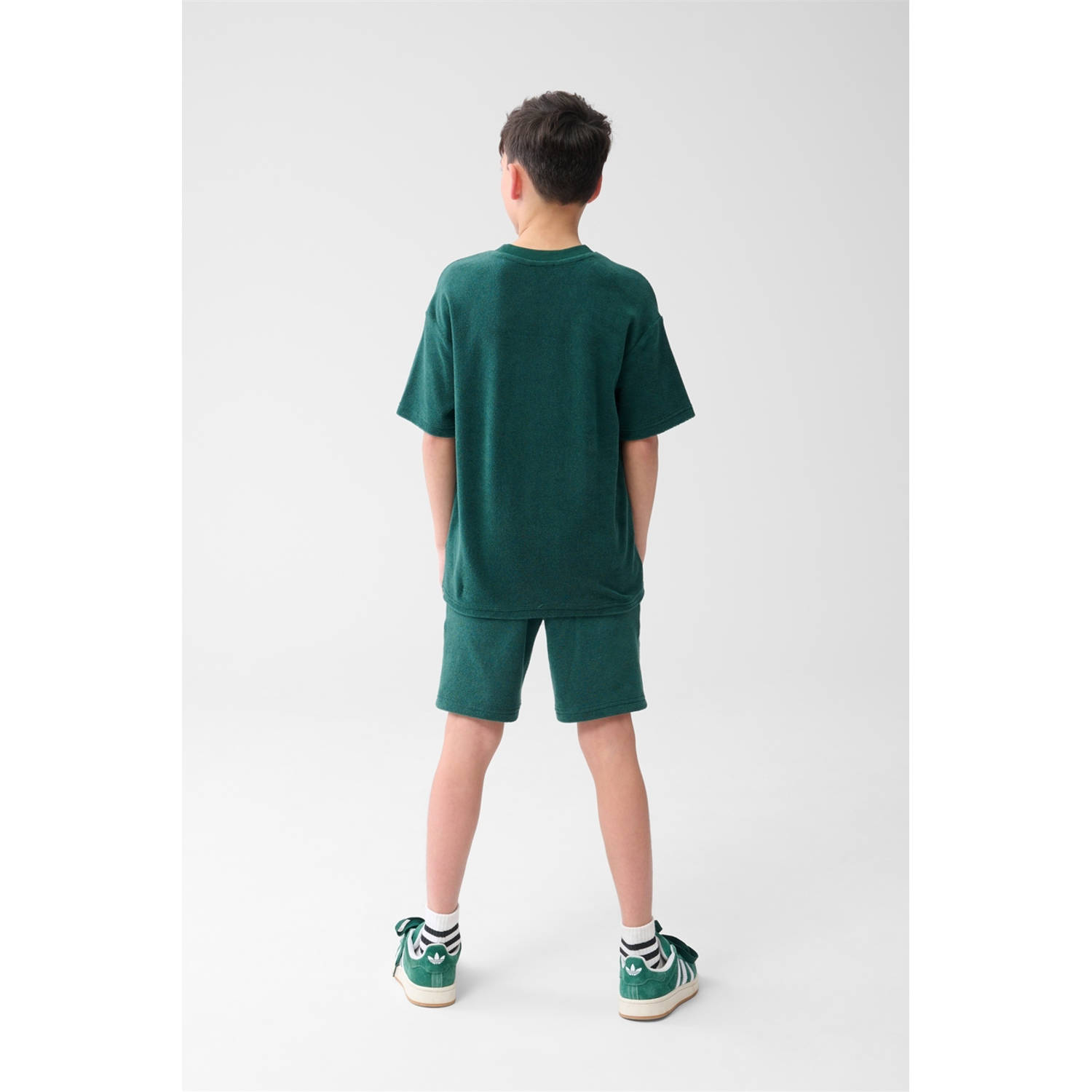 Shoeby T-shirt donkergroen
