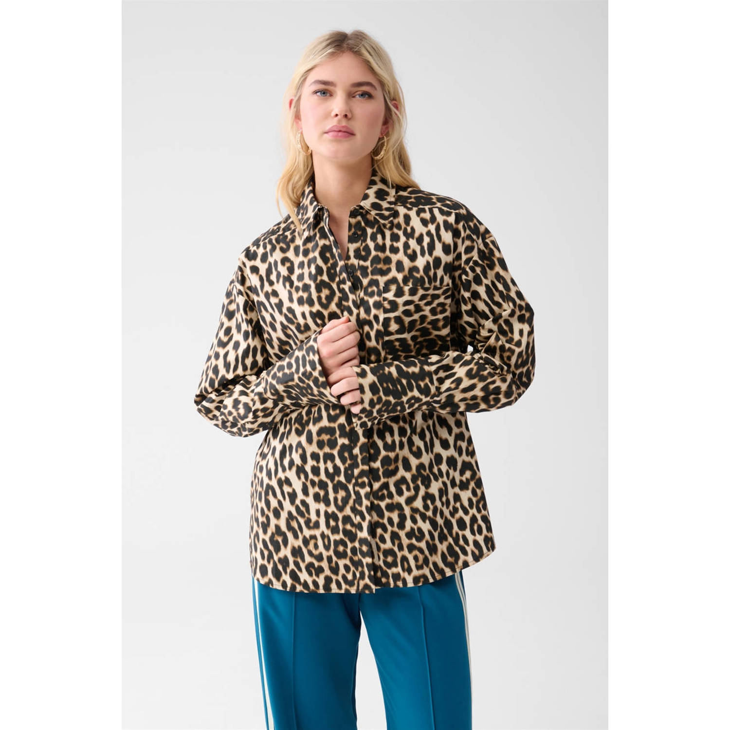 Shoeby blouse bruin