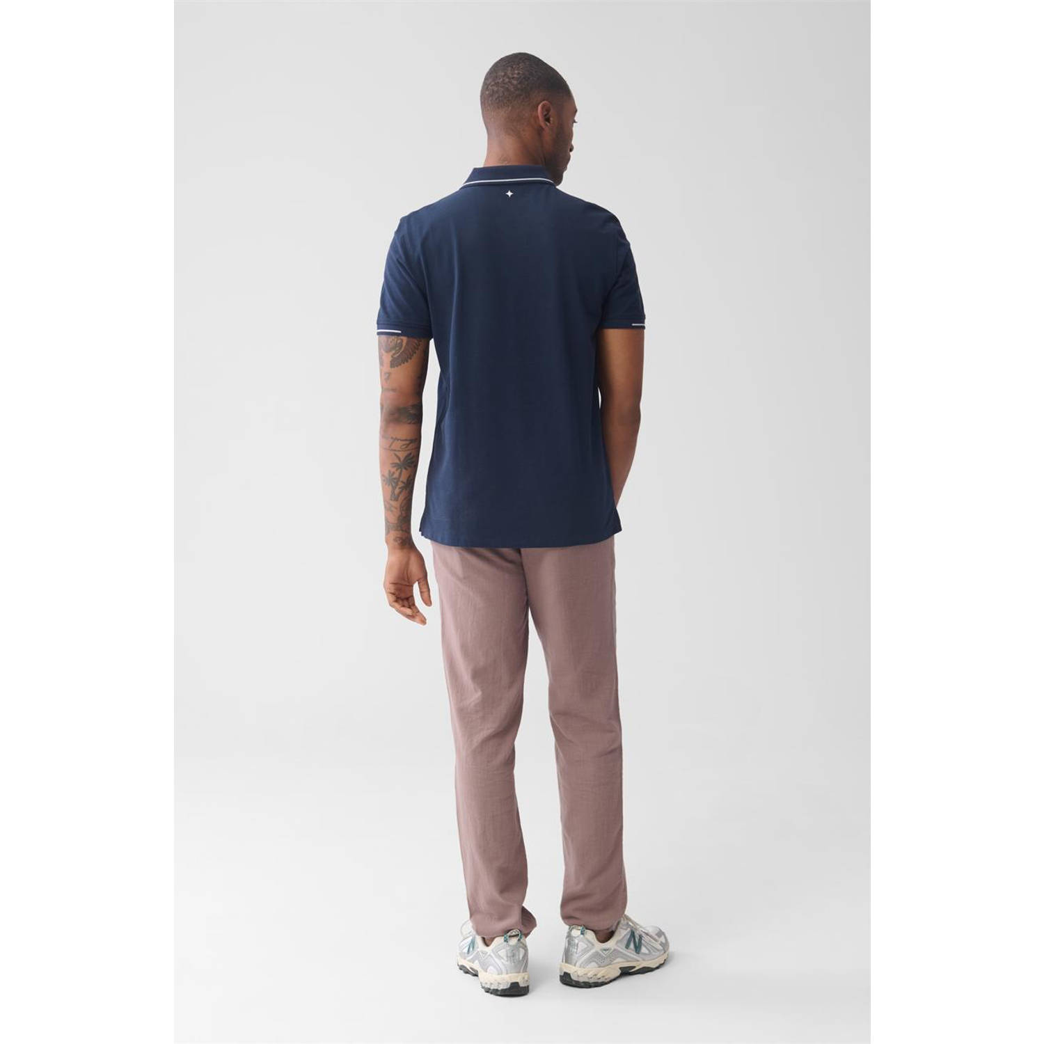 Shoeby regular polo blauw