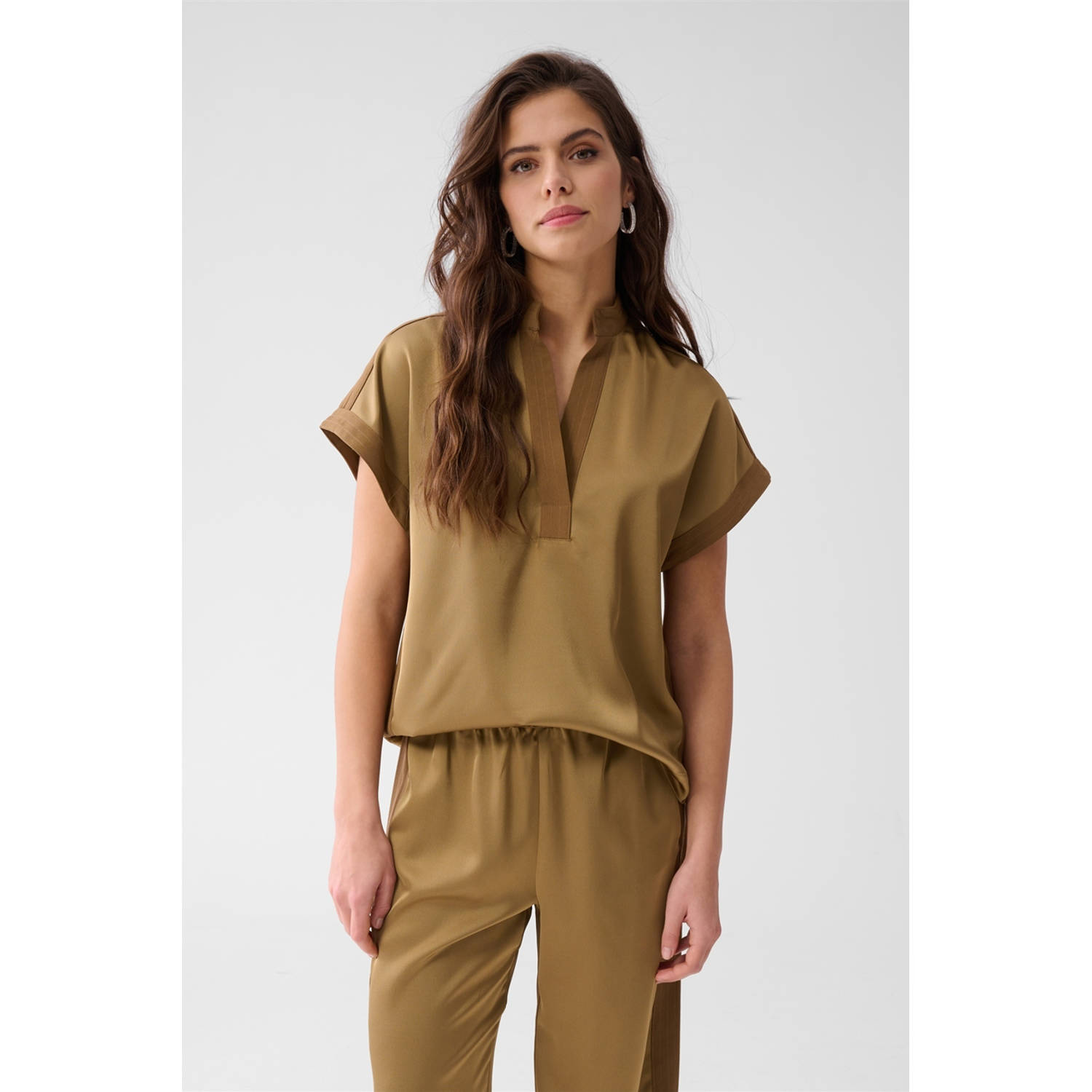 Shoeby blousetop camel