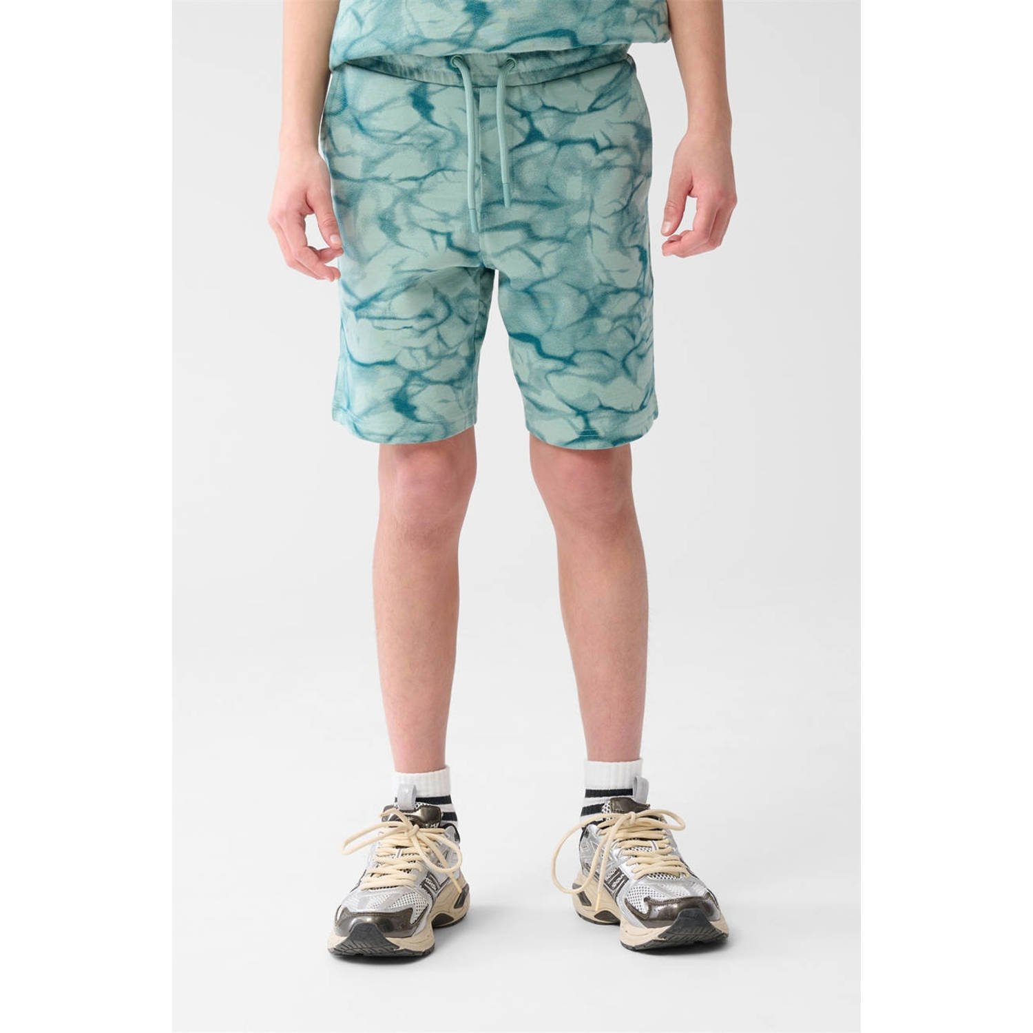 Shoeby regular sweatshort blauw