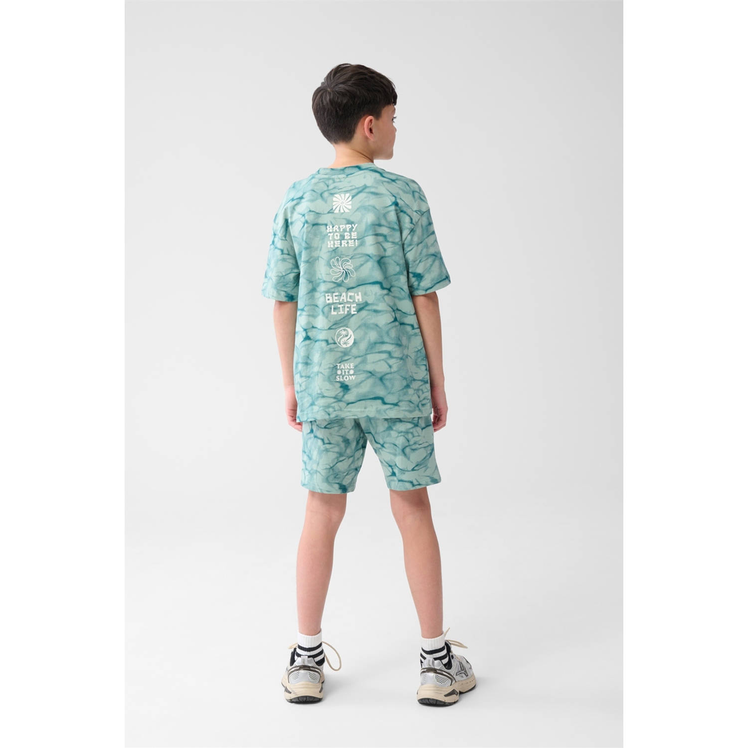 Shoeby regular sweatshort blauw