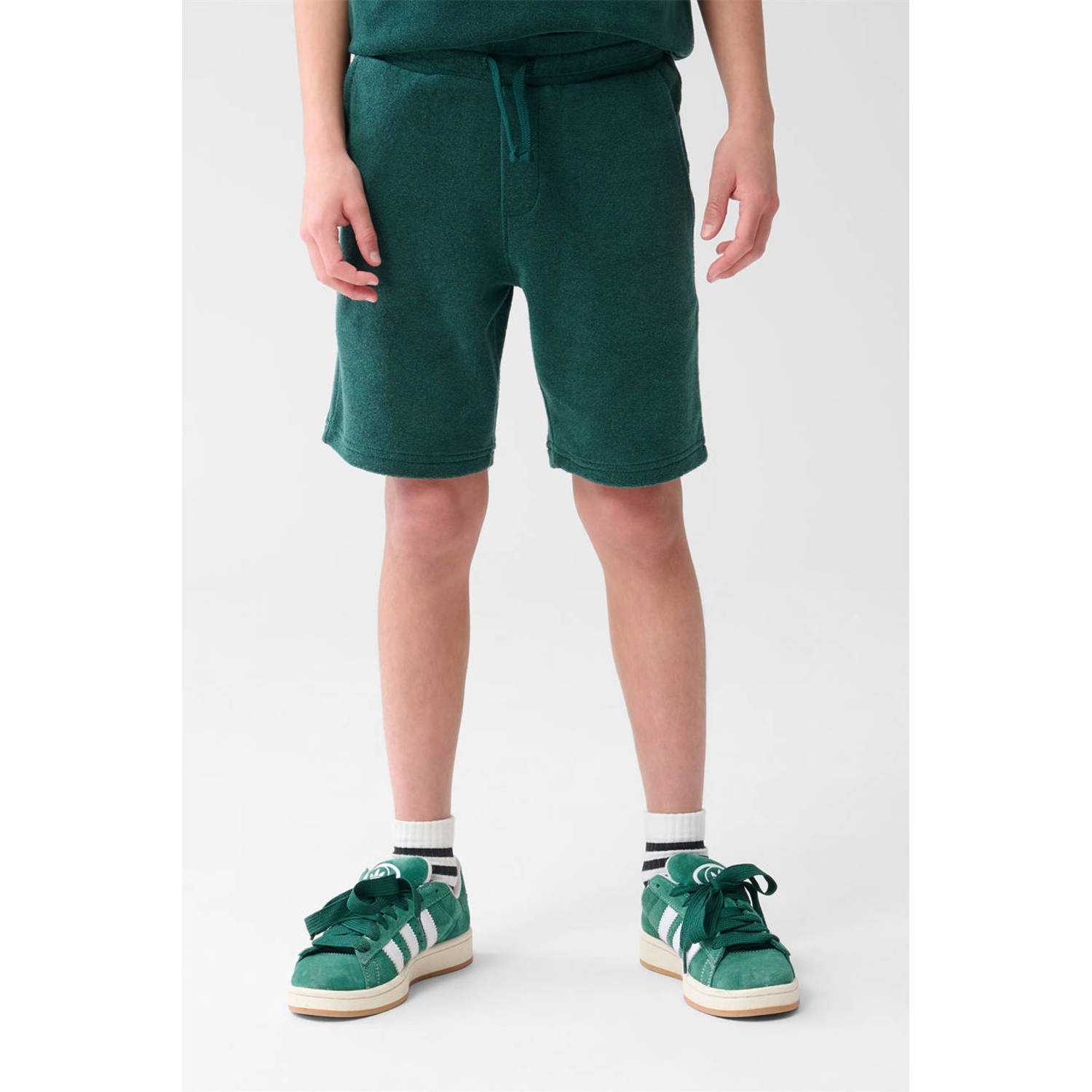 Shoeby regular sweatshort groen
