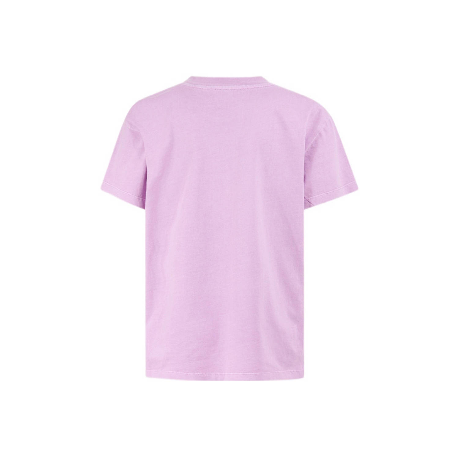 Shoeby T-shirt paars met pailletten
