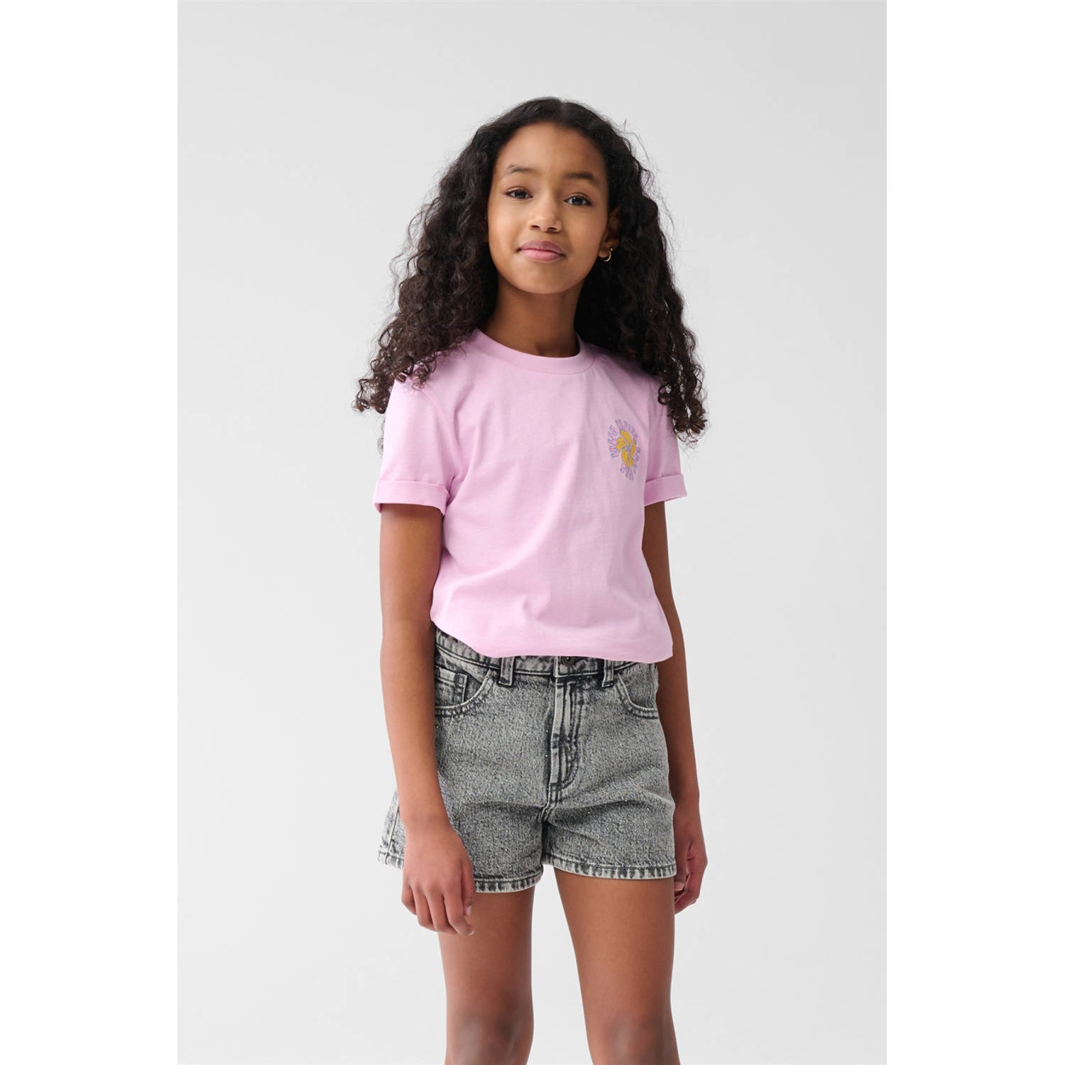 Shoeby T-shirt lichtroze