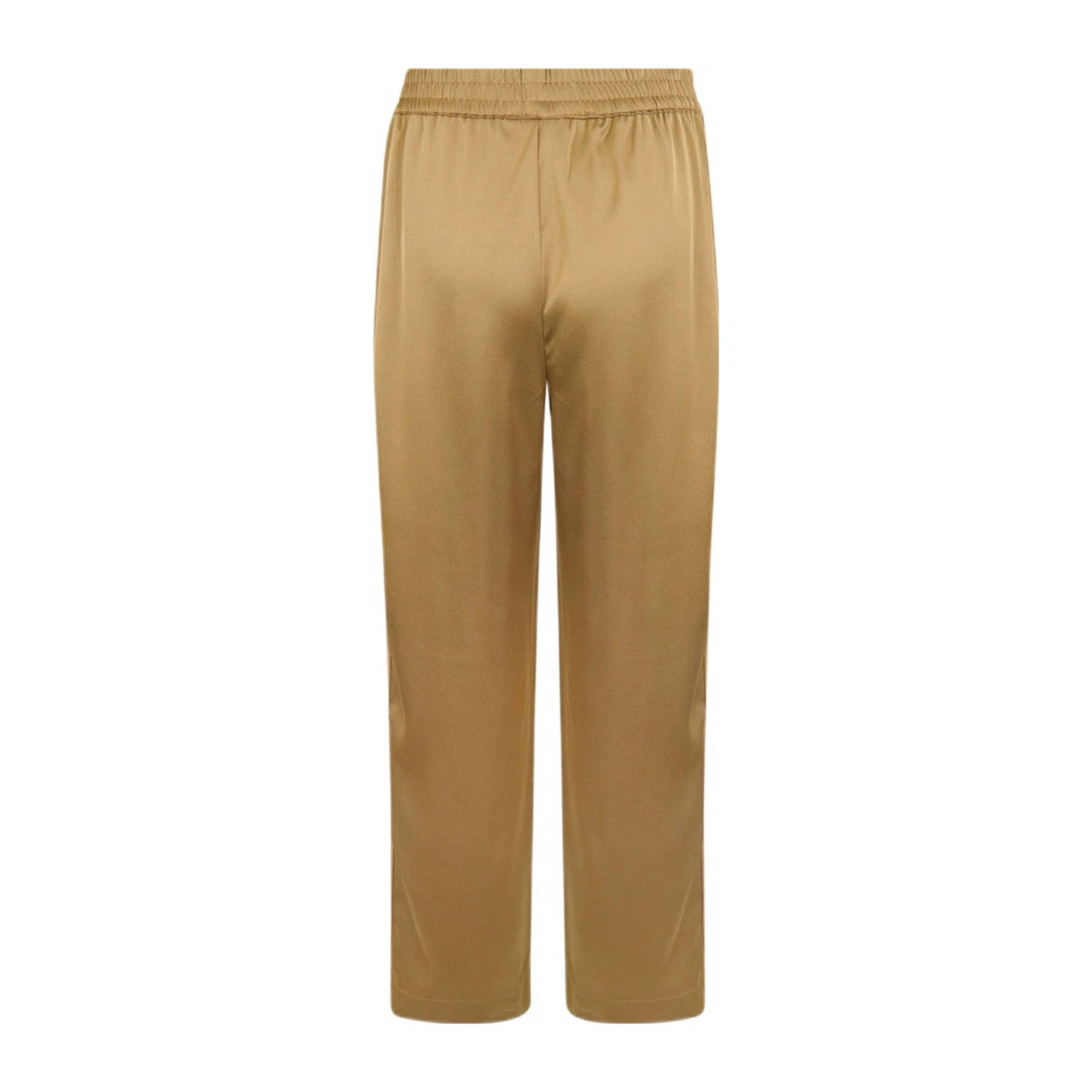 Shoeby wide leg high waist broek camel