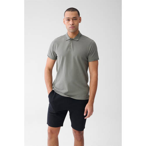 Shoeby regular polo groen afbeelding