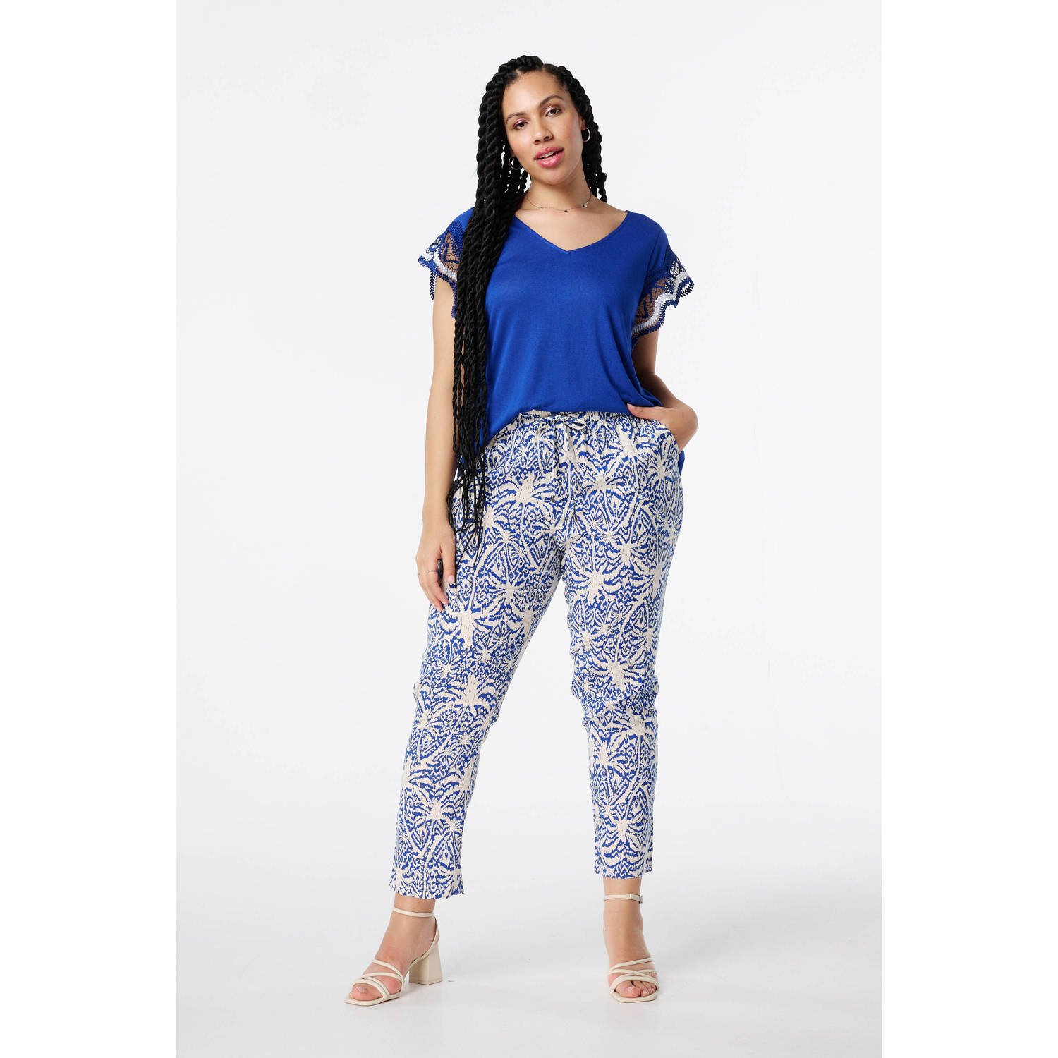MS Mode regular waist casual broek