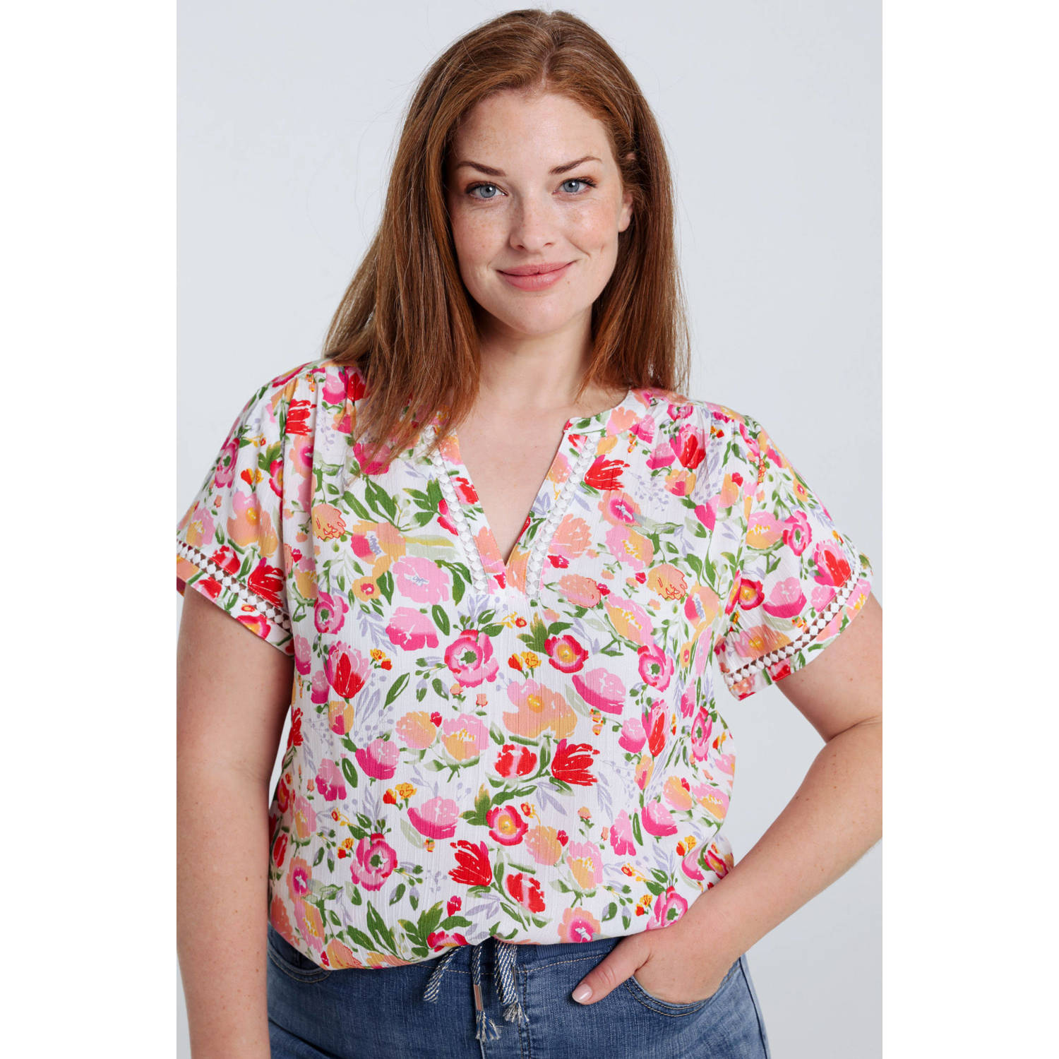Paprika top roze