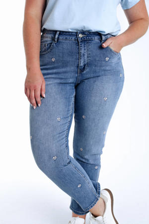 slim fit jeans medium blue denim