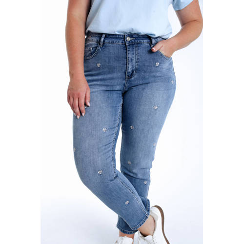 Paprika slim fit jeans medium blue denim afbeelding