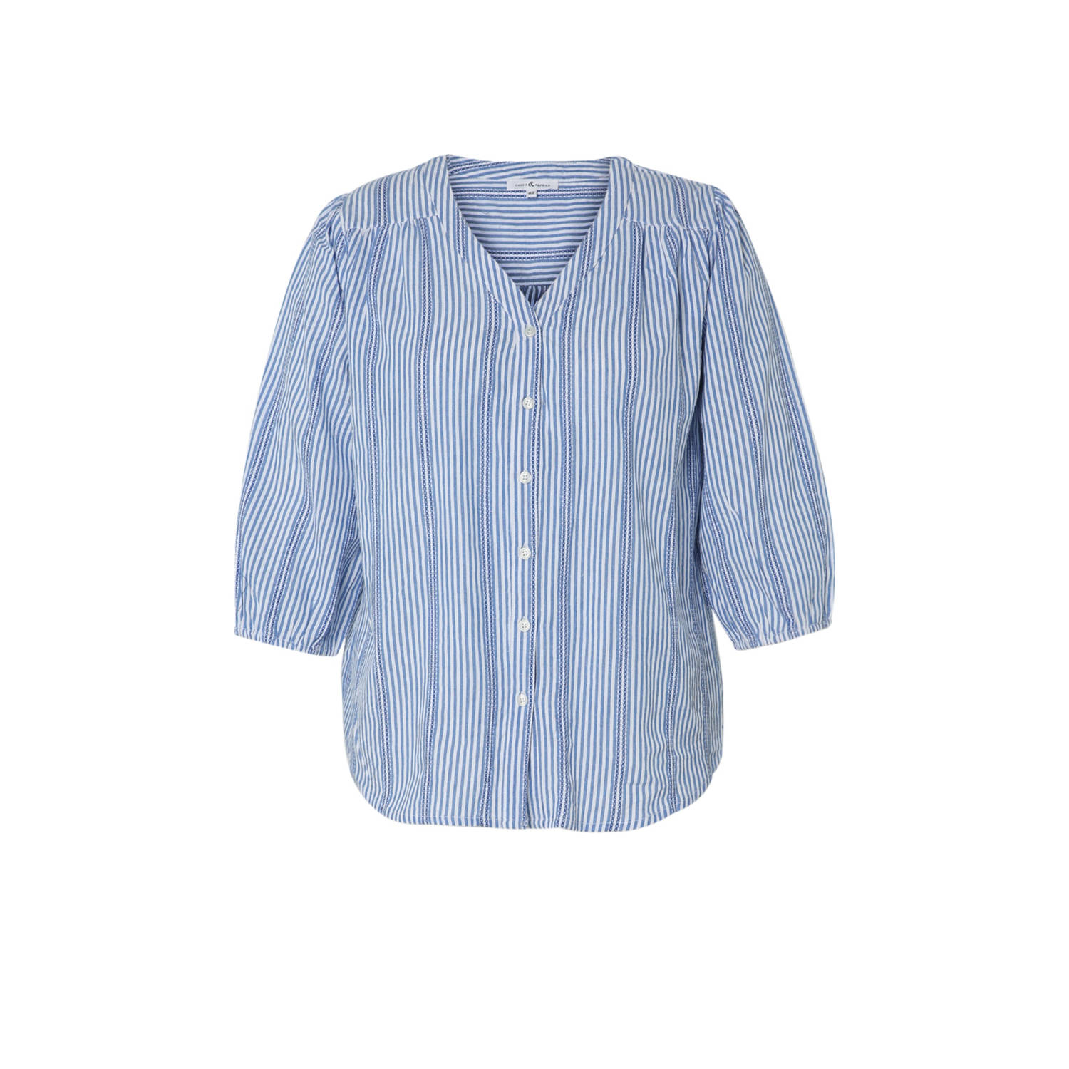 Paprika blouse blauw