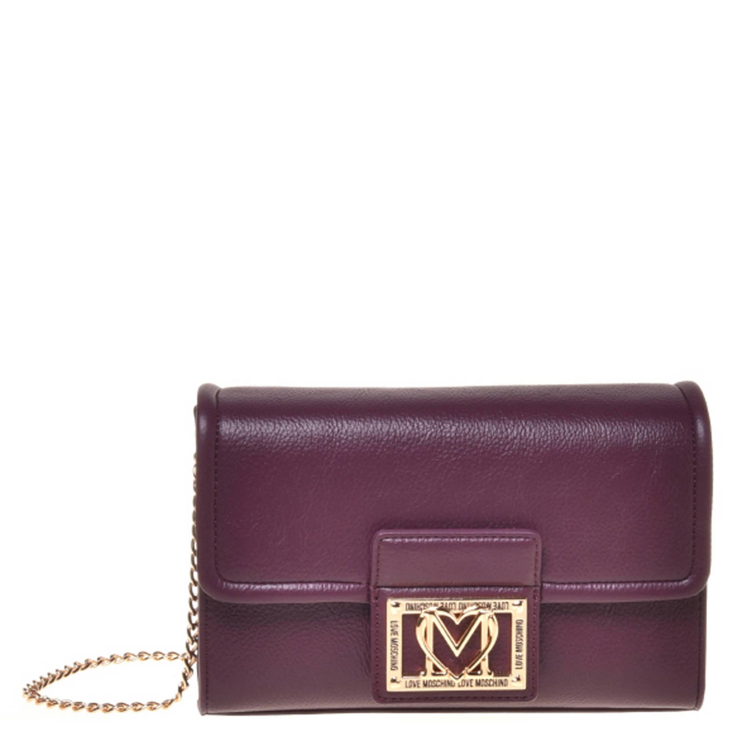 Love Moschino crossbody tas Smart Daily bordeauxrood