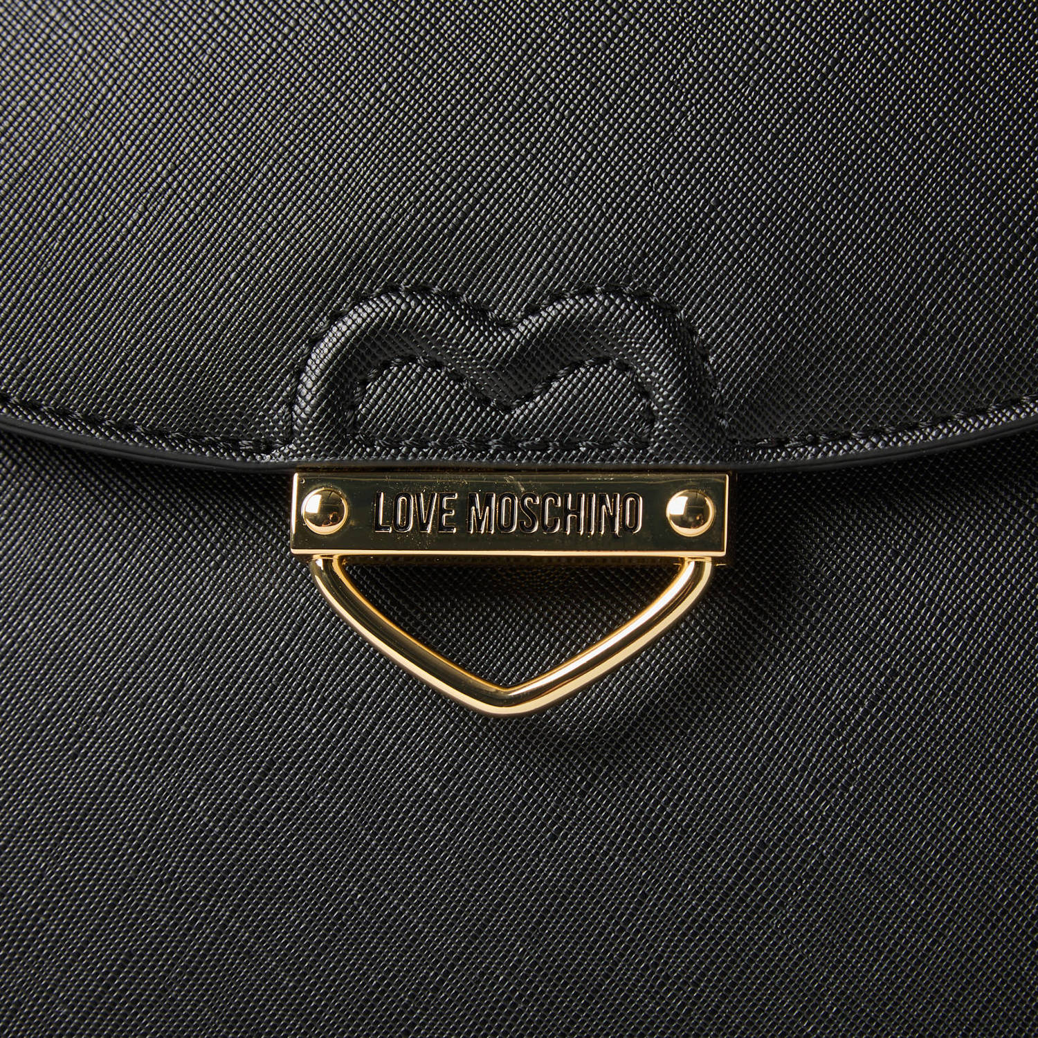 Love Moschino crossbody tas Desert Blooms zwart