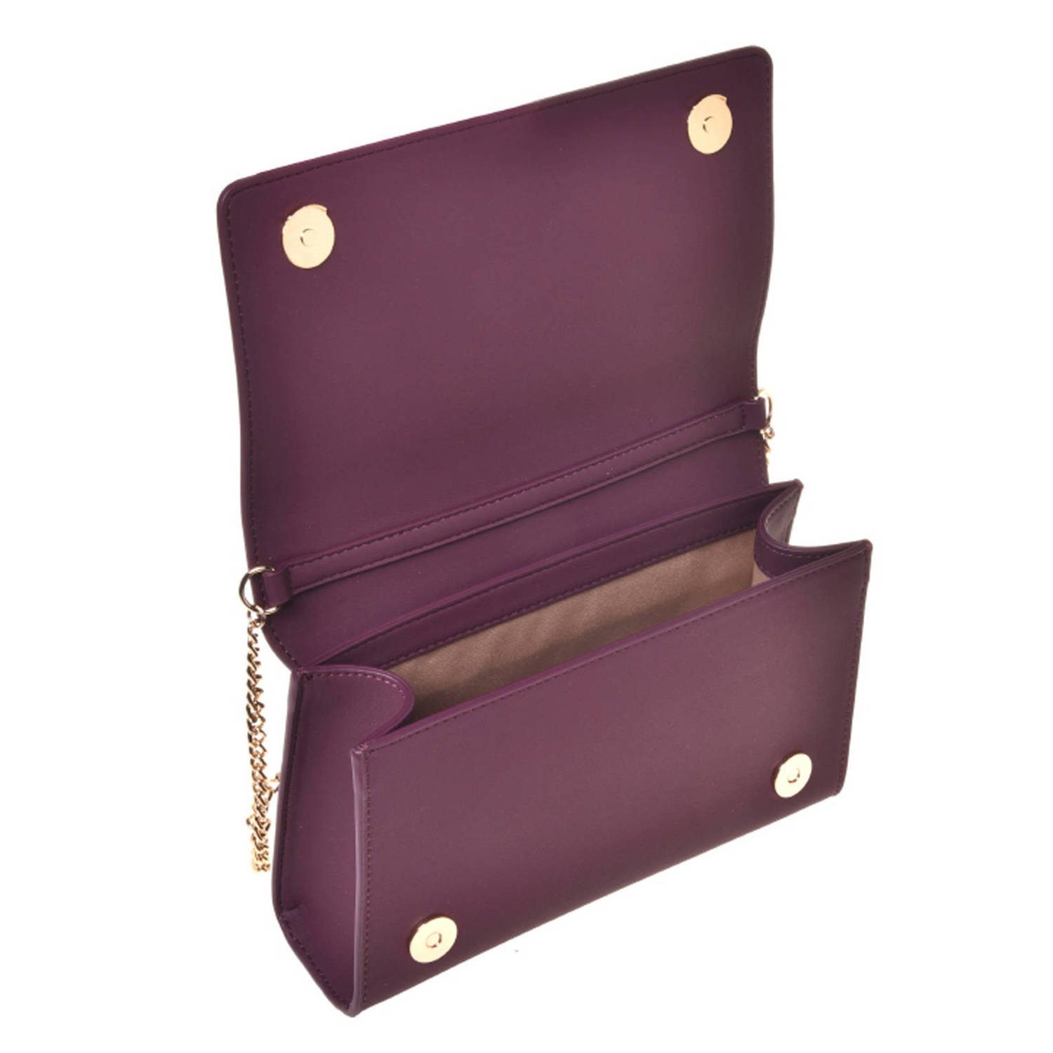 Love Moschino crossbody tas Smart Daily bordeauxrood