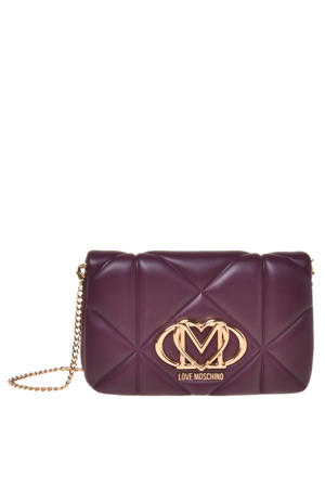  crossbody tas Embossed Q bordeauxrood