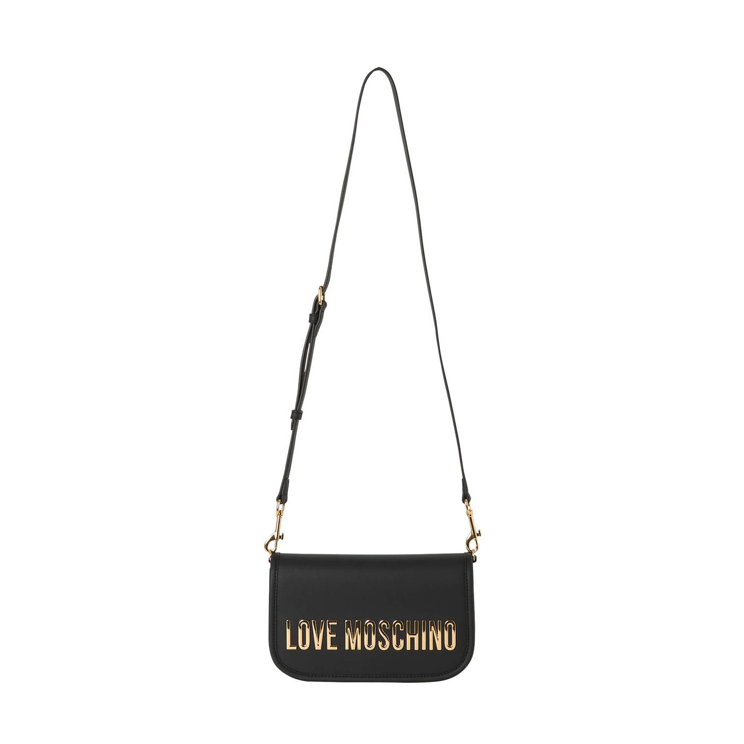 Love Moschino crossbody tas Bold Love zwart