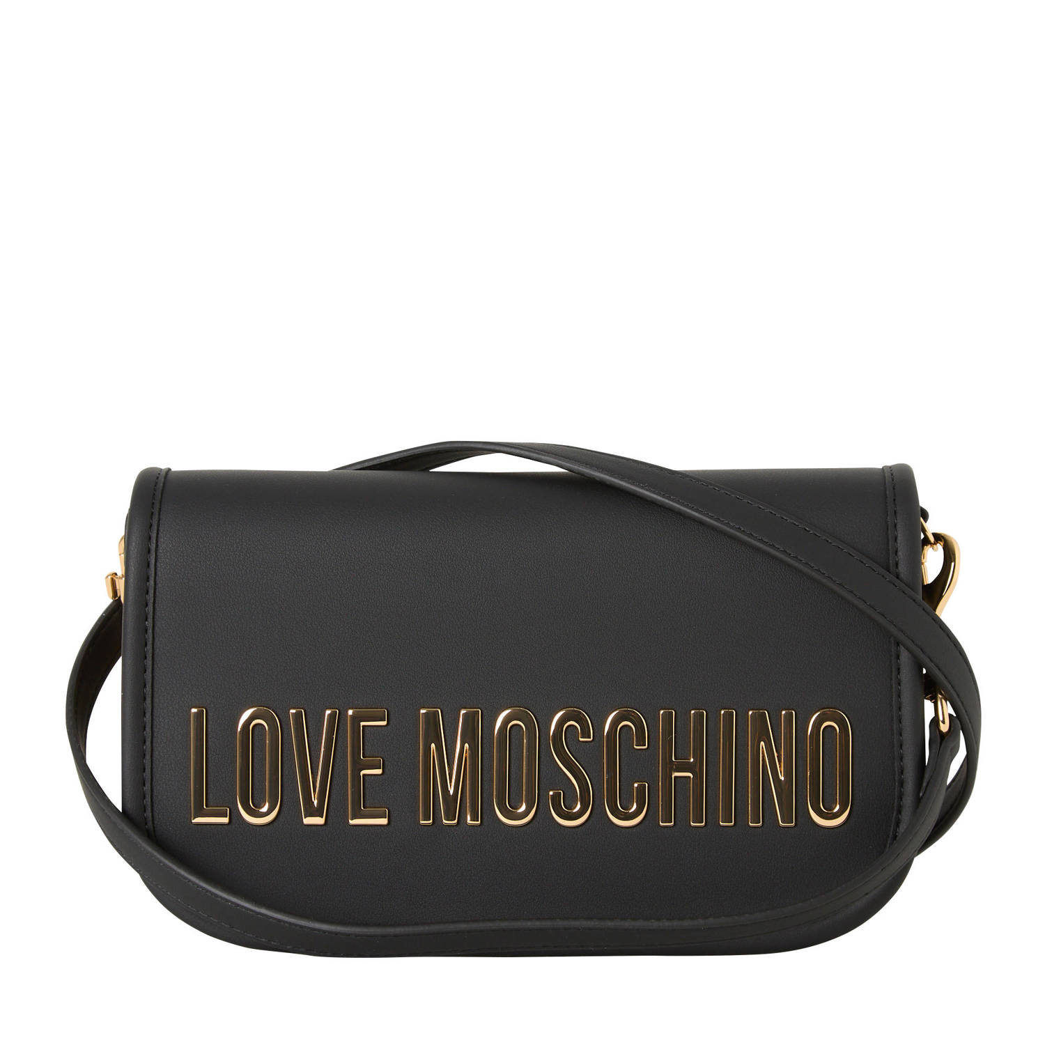 Love Moschino crossbody tas Bold Love zwart