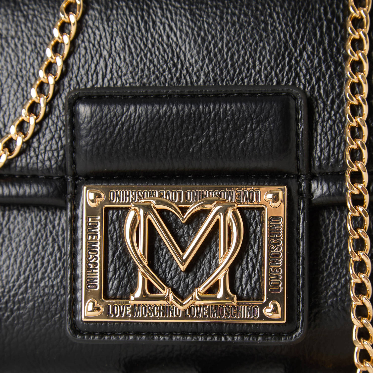 Love Moschino crossbody tas Smart Daily Bag zwart