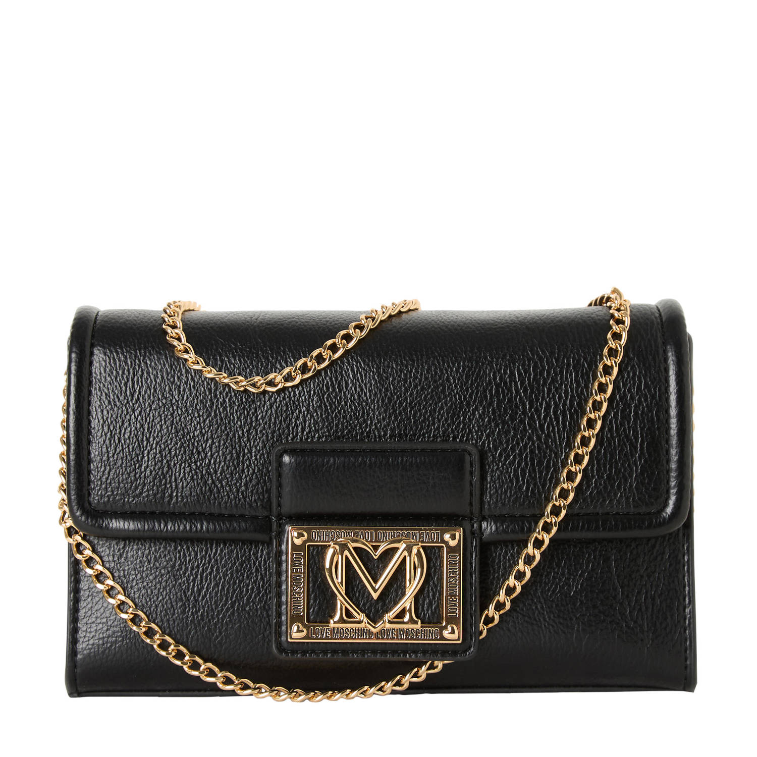 Love Moschino crossbody tas Smart Daily Bag zwart
