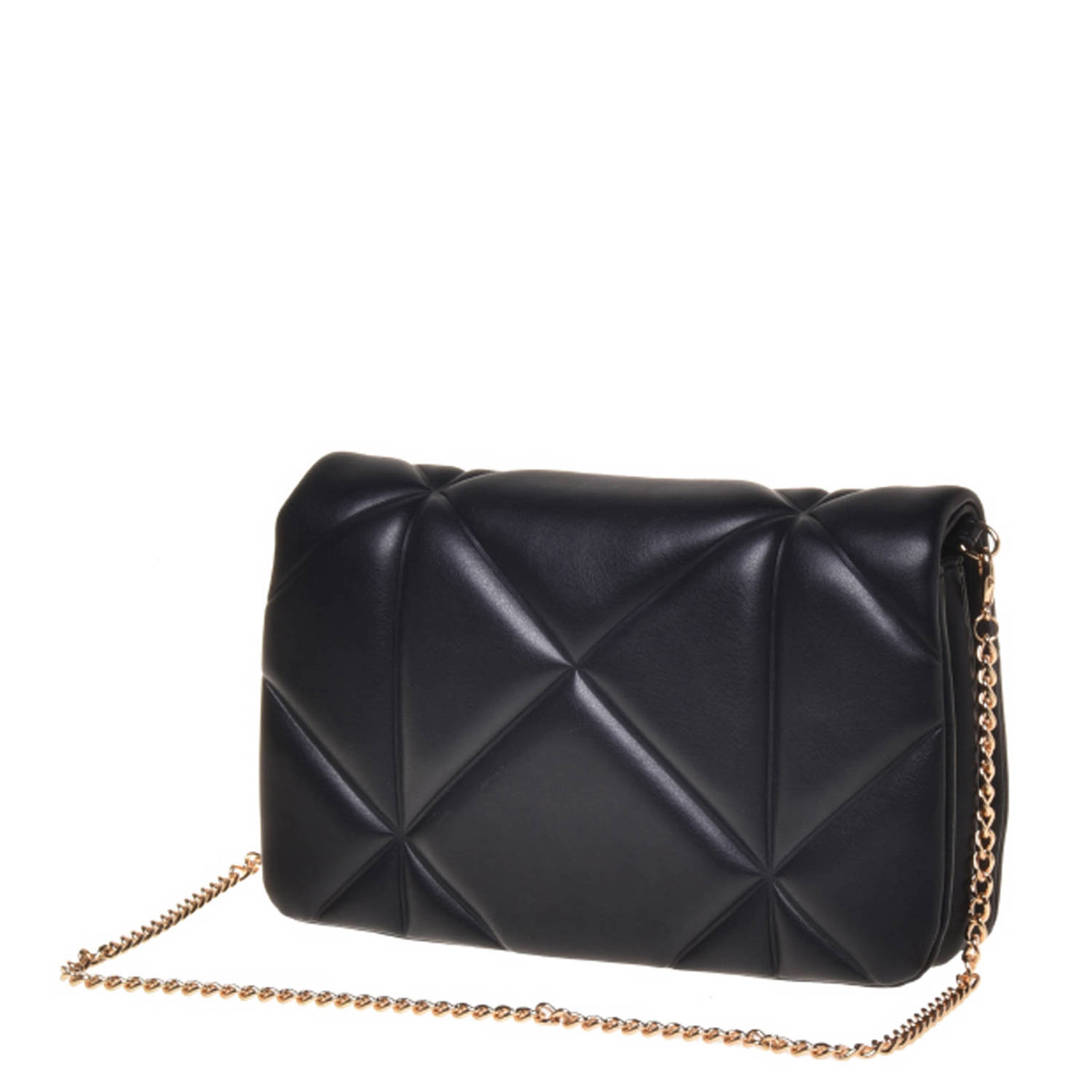 Love Moschino crossbody tas Embossed Q zwart